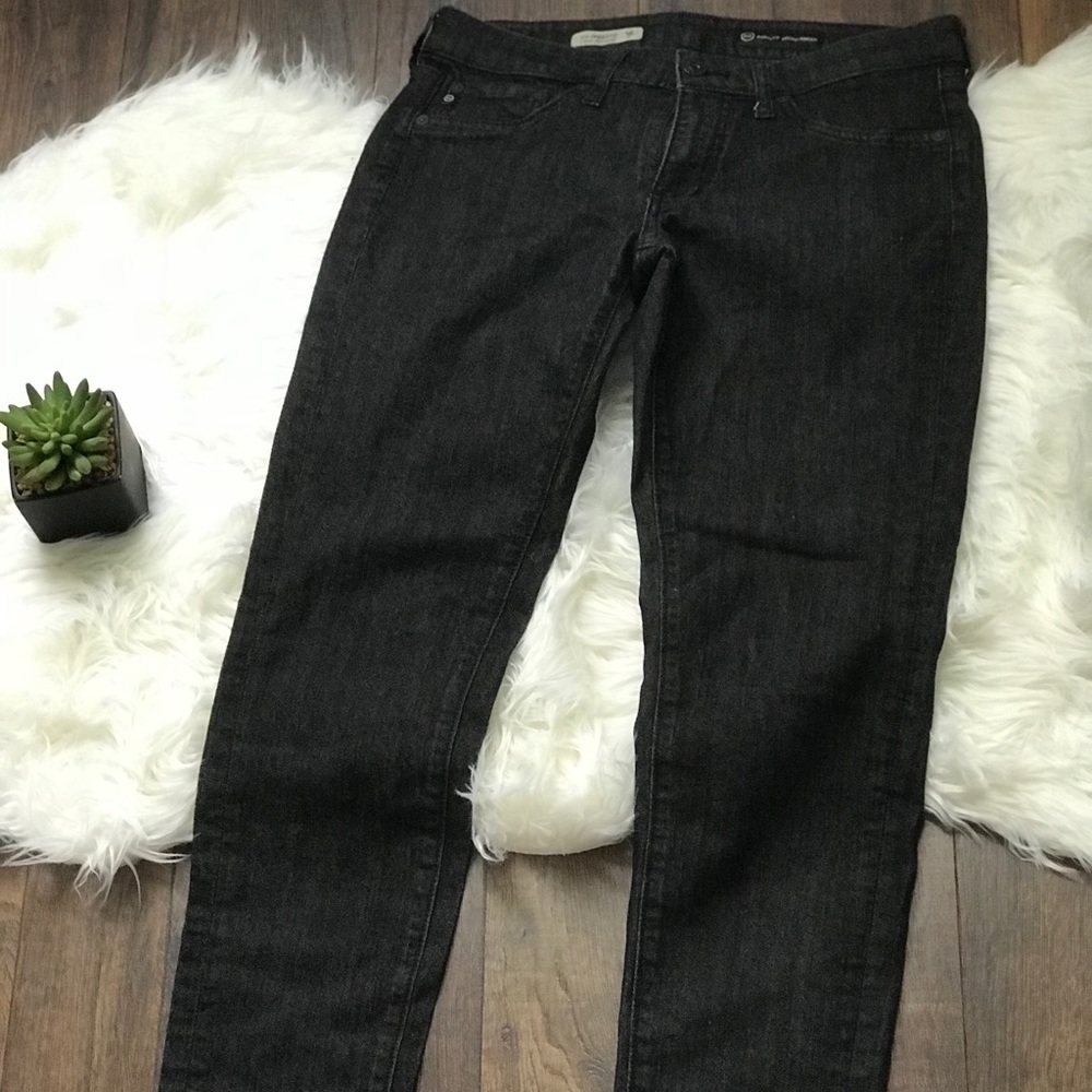 AG black skinny jeans